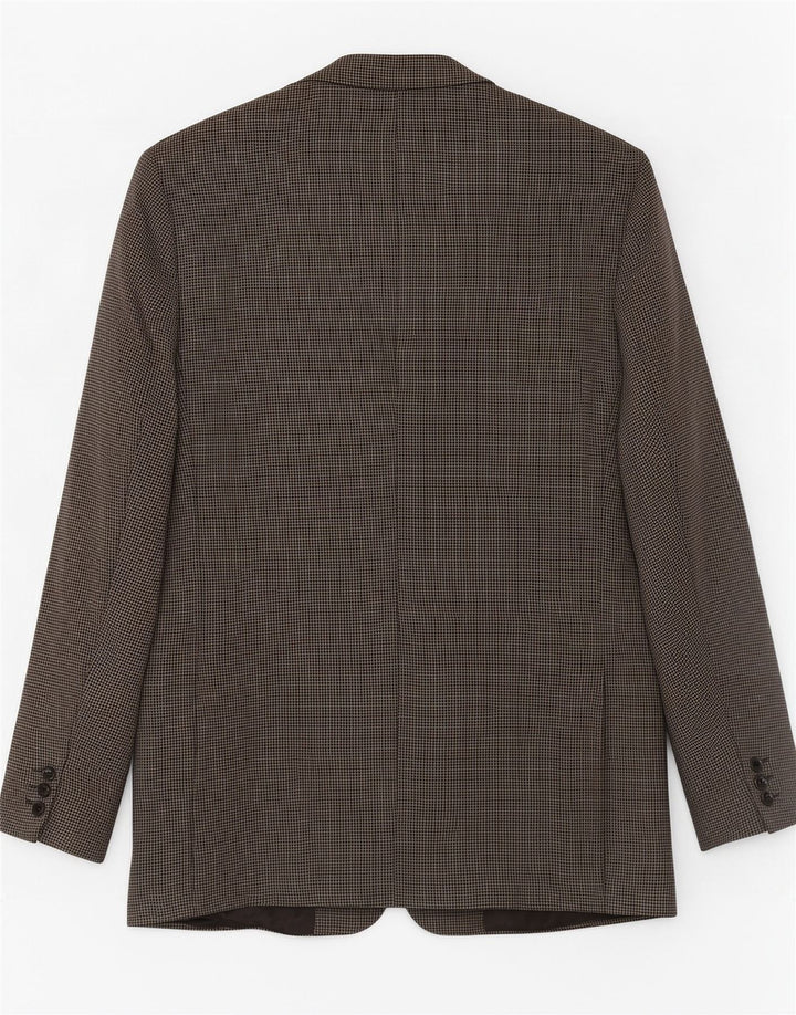 Marks & Spencer pentru bărbați St. Michael Blazer Jacket UK 44 XL Black Spotted