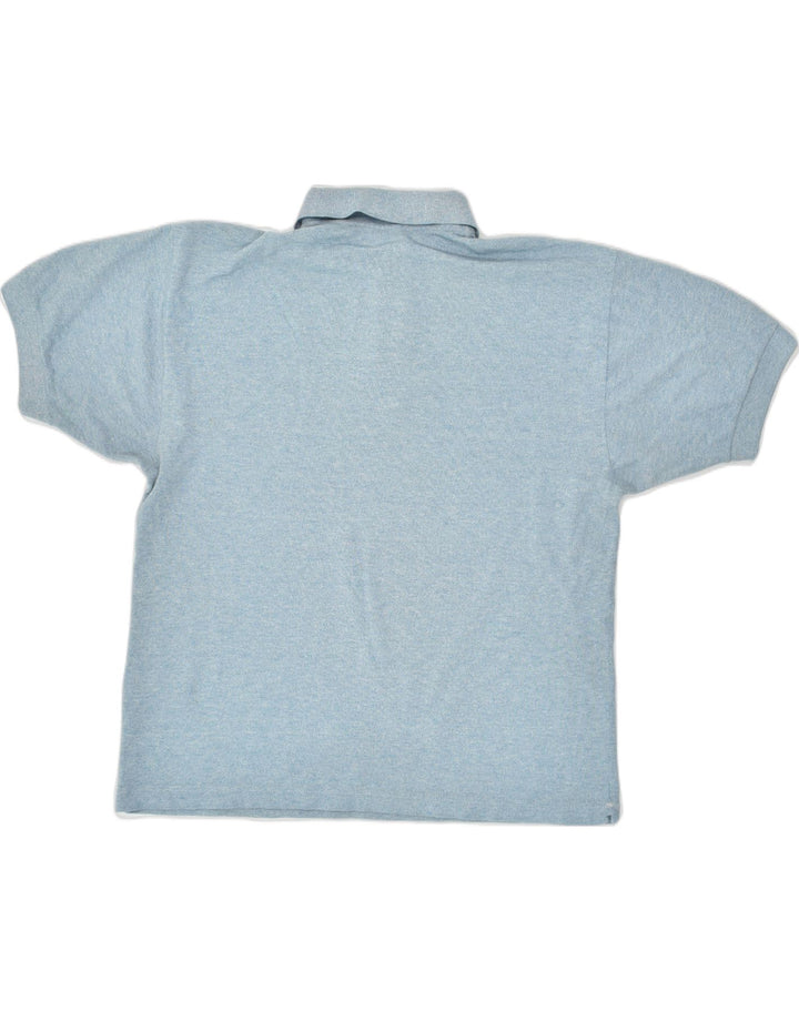 CHAMPION Mens Polo Shirt Large Blue Cotton | Vintage Champion | Thrift | Second-Hand Champion | Used Clothing | Messina Hembry 
