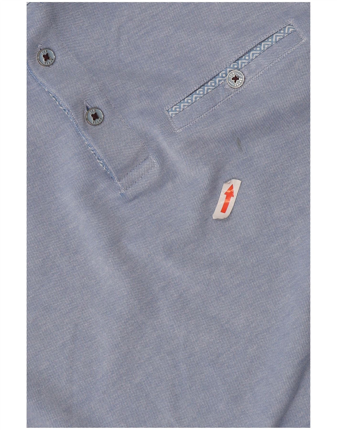 Tricou polo pentru bărbați Ted Baker Mărimea 3 Medium Blue Modal