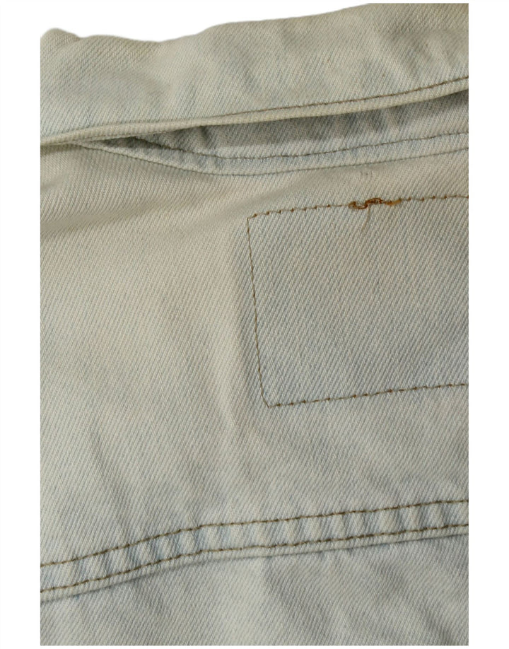 Jachetă de blugi pentru bărbați Levi's UK 38, bumbac albastru mediu