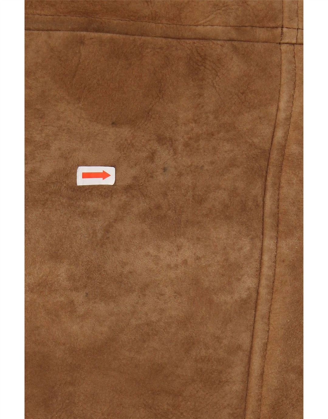Jachetă pentru bărbați VINTAGE din shearling dublu piept UK 36 Small Brown Shearling