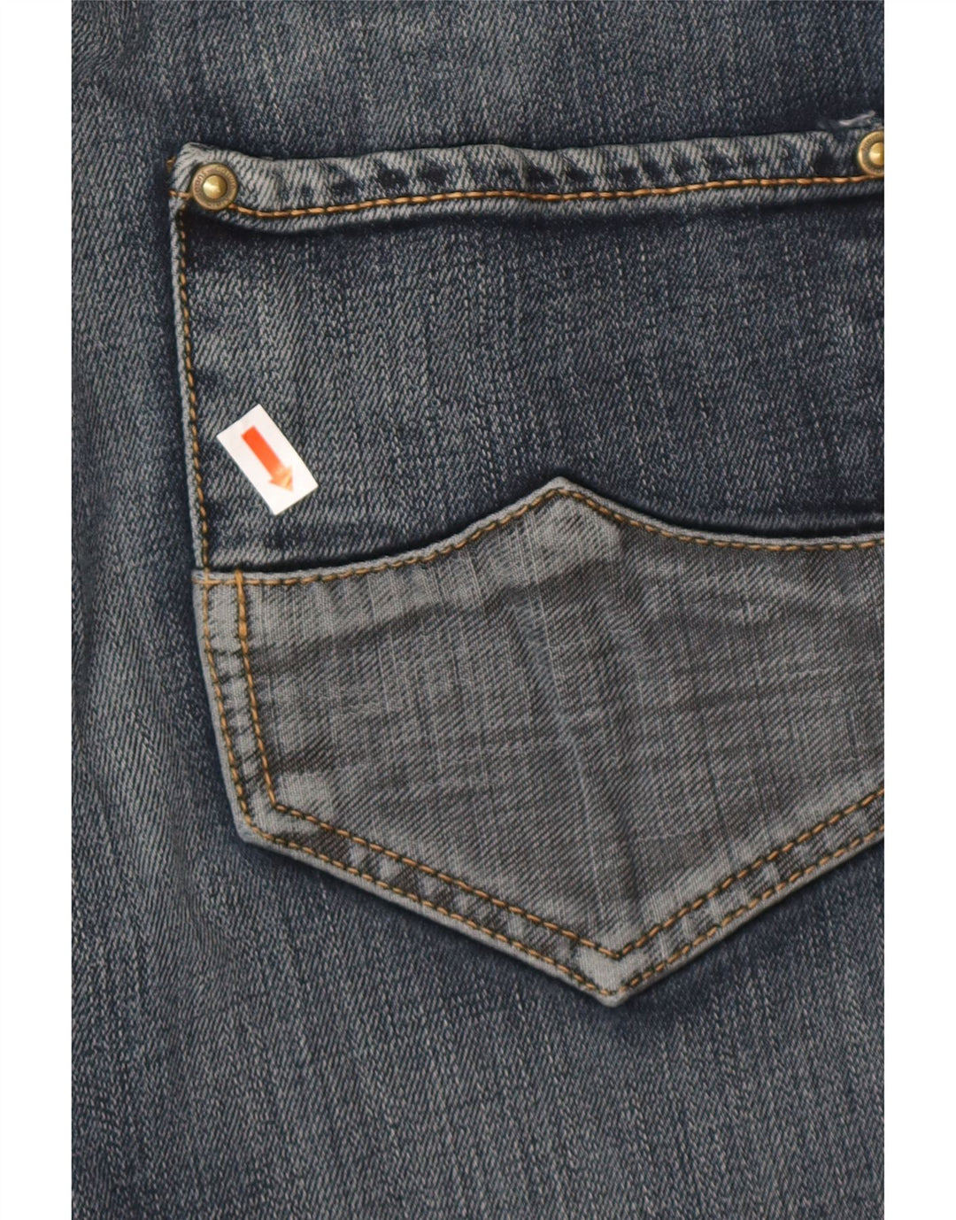 Blugi drepti pentru femei CALVIN KLEIN L30 L27 Bumbac albastru