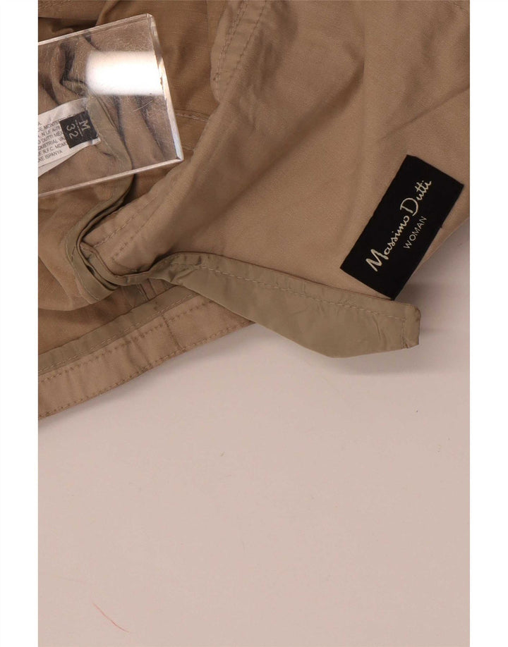 Trenci pentru femei Massimo Dutti, scurt, dublu, UK 14 Bej mediu