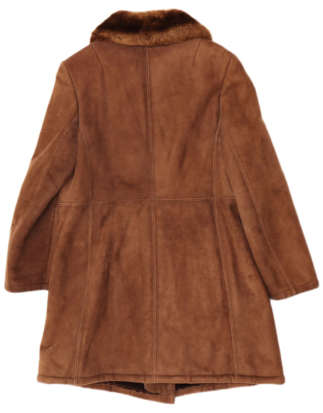Palton din shearling pentru femei Striwa IT 42 maro mediu
