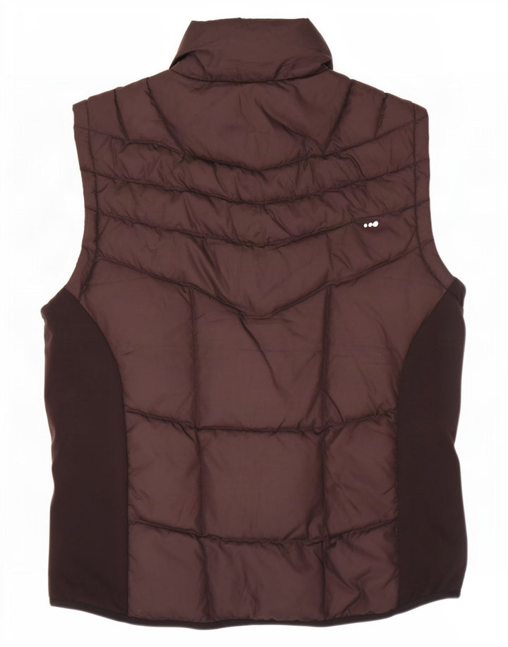Wed Ze Gilet căptușit pentru bărbați UK 38 Medium Brown Colorblock Poliamidă