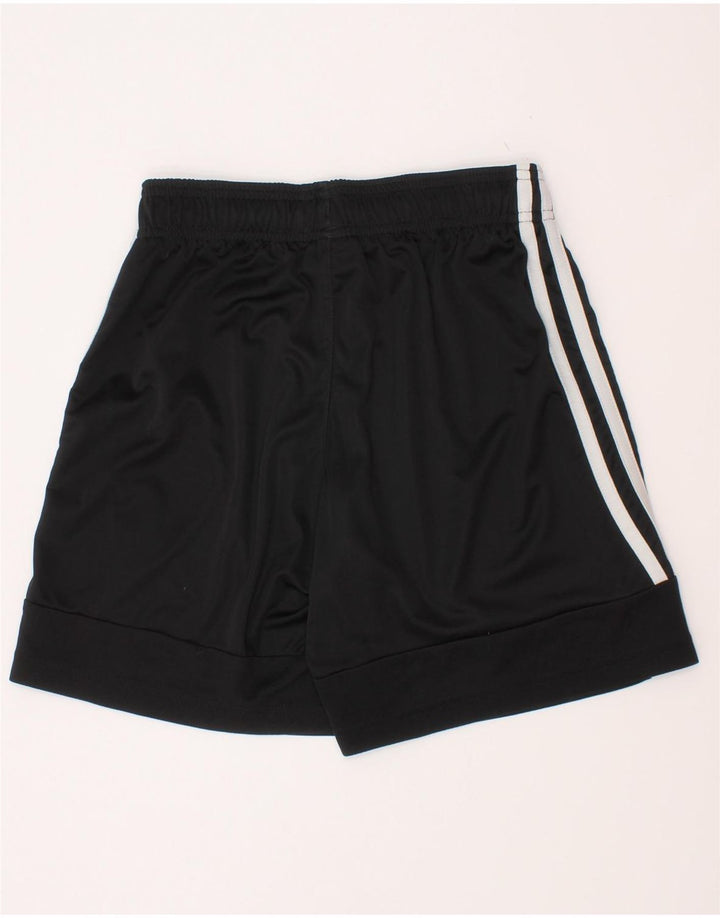 Pantaloni scurți sport adidas băieți 11-12 ani poliester negru