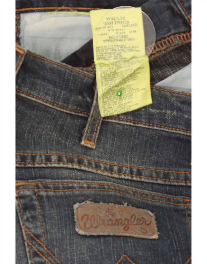 Blugi drepte stretch pentru bărbați Wrangler Texas W32 L30 bleumarin