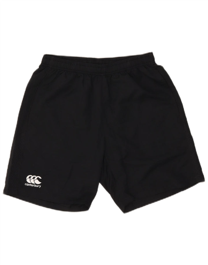 Pantaloni scurți sport pentru bărbați Canterbury, poliester mediu negru