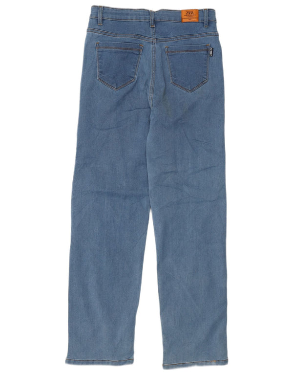 Blugi drepți pentru bărbați Zara L30 L29 Bumbac albastru