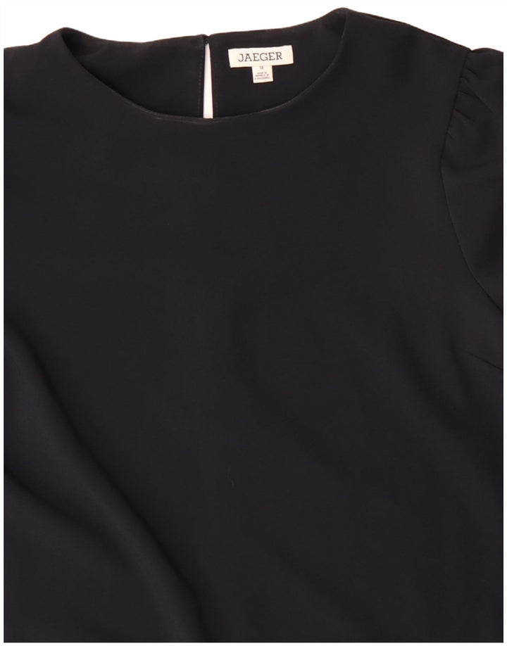Rochie schimbătoare cu mânecă lungă pentru femei JAEGER UK 18 XL poliester bleumarin