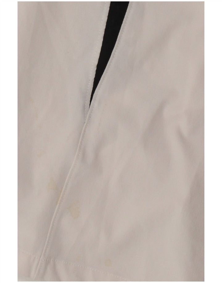 Pantaloni scurți sport Nike Dri Fit pentru bărbați, alb mediu, color block