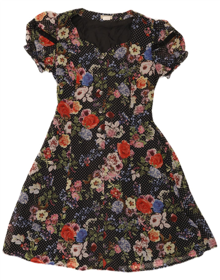 Rochie în formă de A pentru femei Mona EU 42 Poliester floral multicolor mare