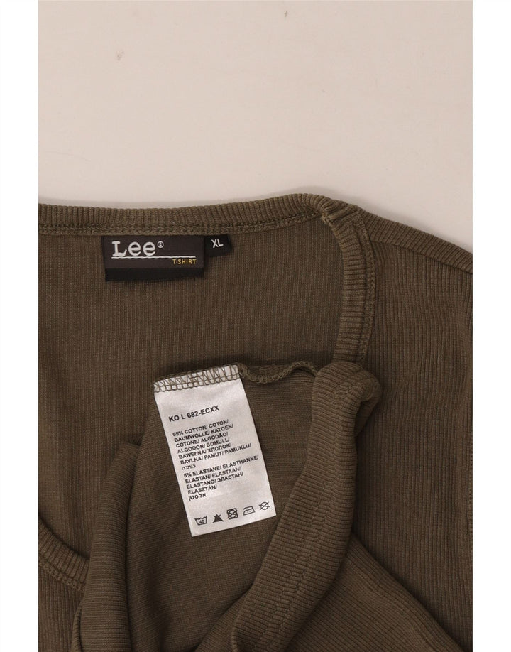Vestă pentru bărbați Lee XL Kaki