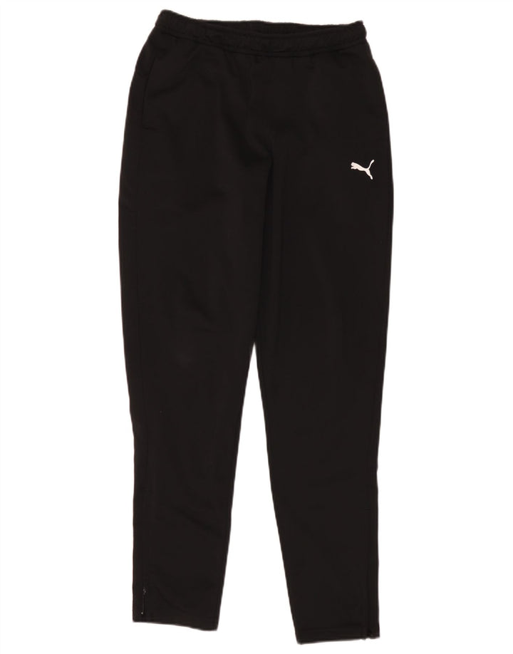 Pantaloni de trening Puma pentru baieti 13-14 ani negri