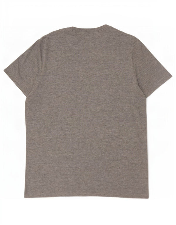 Tricou grafic pentru bărbați Tommy Hilfiger Top XL, gri, pete