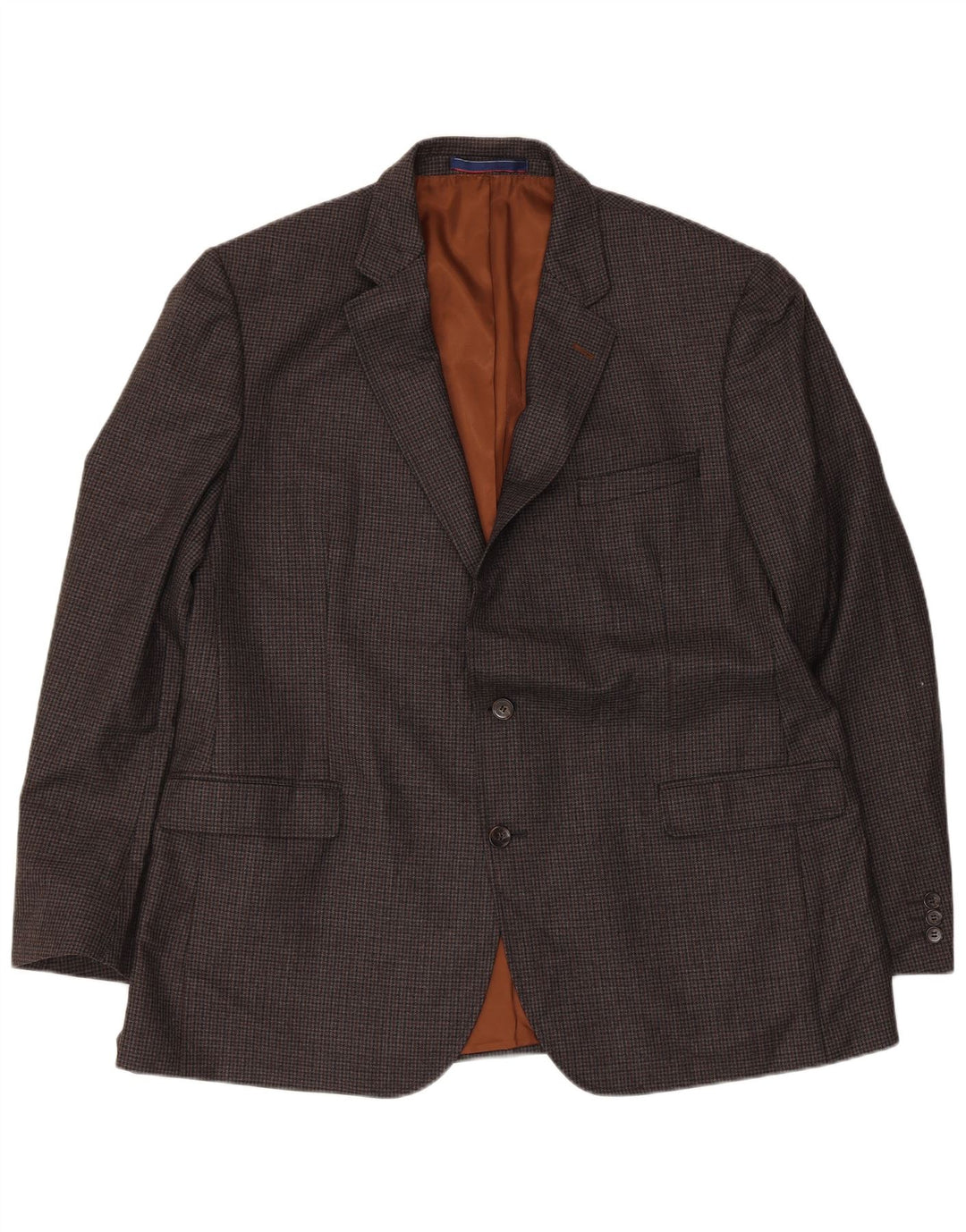 Jachetă pentru bărbați Marks & Spencer Tailored Fit UK 46 3XL Gri Houndstooth
