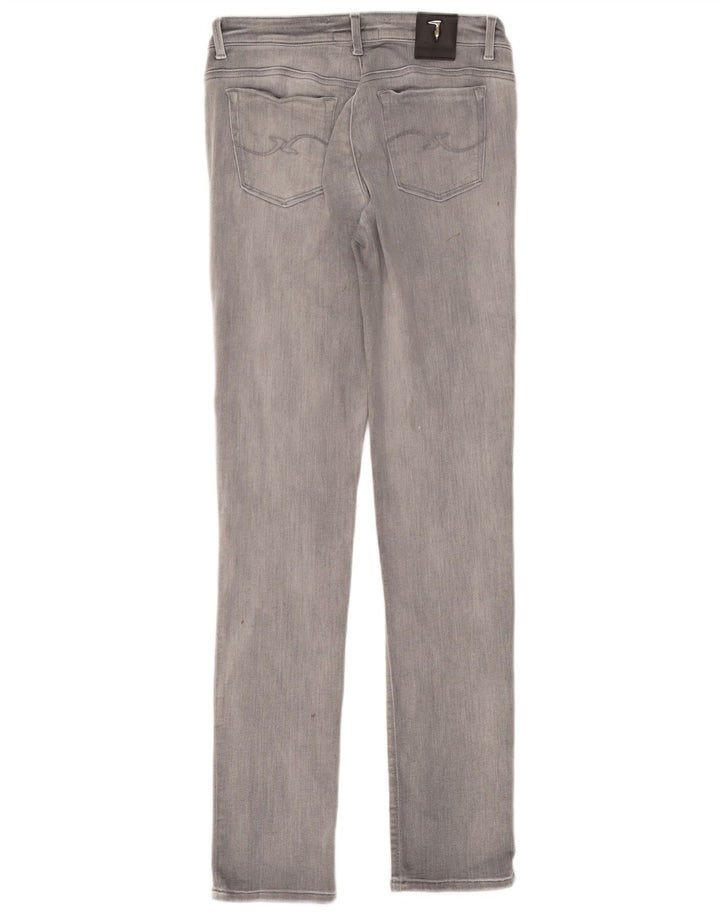 Blugi skinny pentru femei Trussardi W28 L31 gri