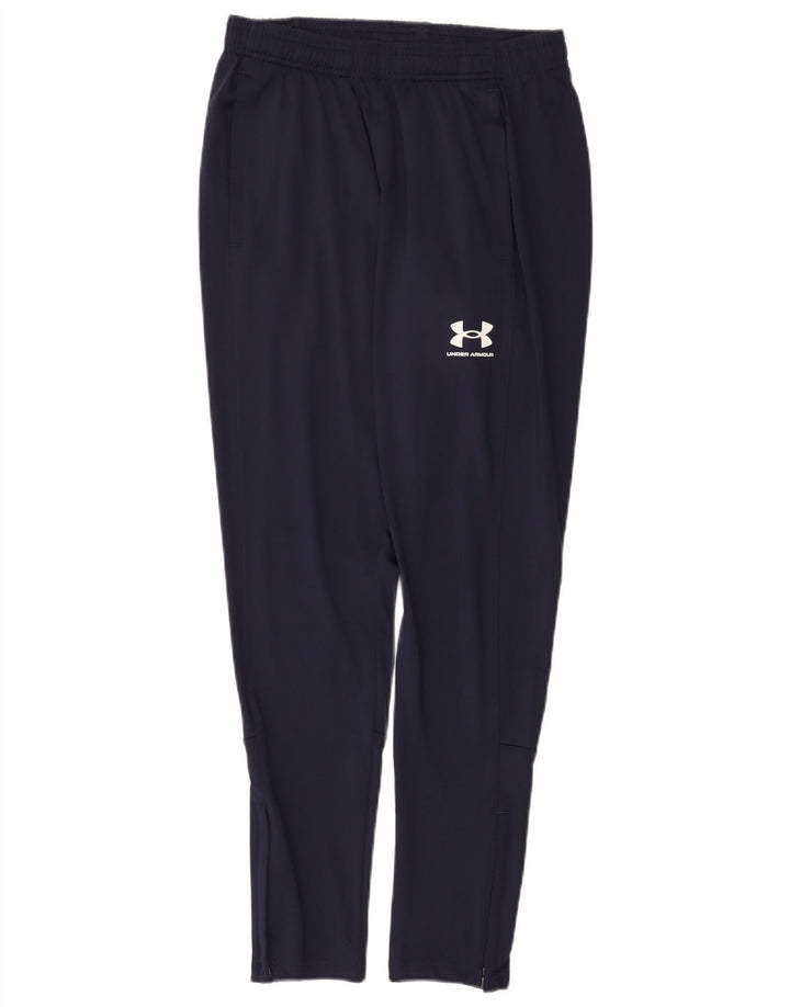 Pantaloni de trening Under Armour pentru bărbați, poliester mediu bleumarin