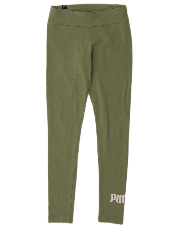 Leggings grafic Puma pentru femei UK 4 XS verde