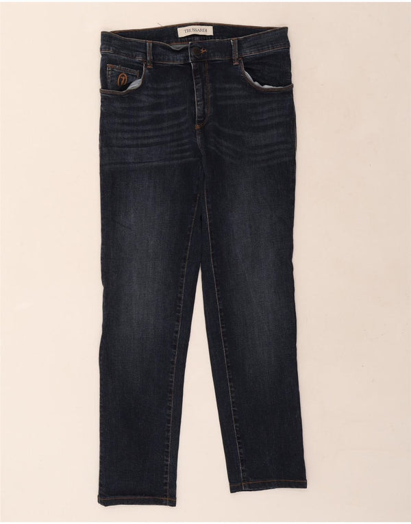 Trussardi blugi skinny pentru bărbați W30 L28 bumbac albastru