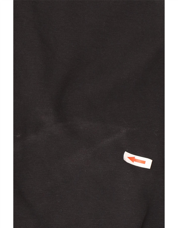 Pulover K-Way pentru bărbați, cu fermoar, 2XL, poliester negru