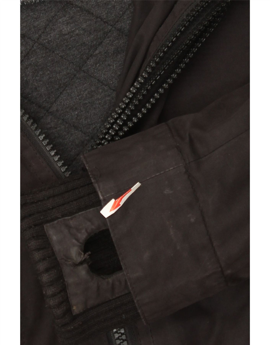 Jachetă Windbomber Superdry pentru femei, UK 14 Medium Black