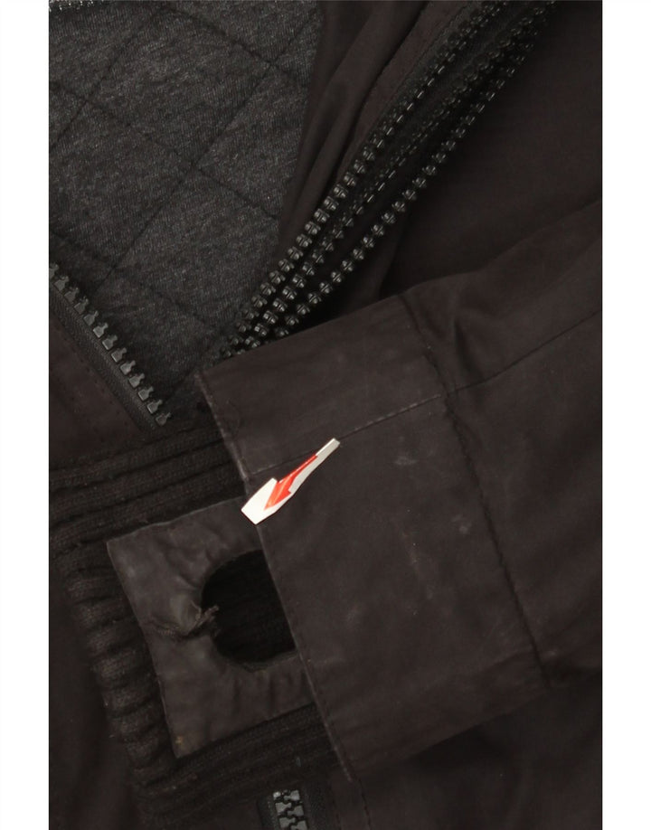 Jachetă Windbomber Superdry pentru femei, UK 14 Medium Black