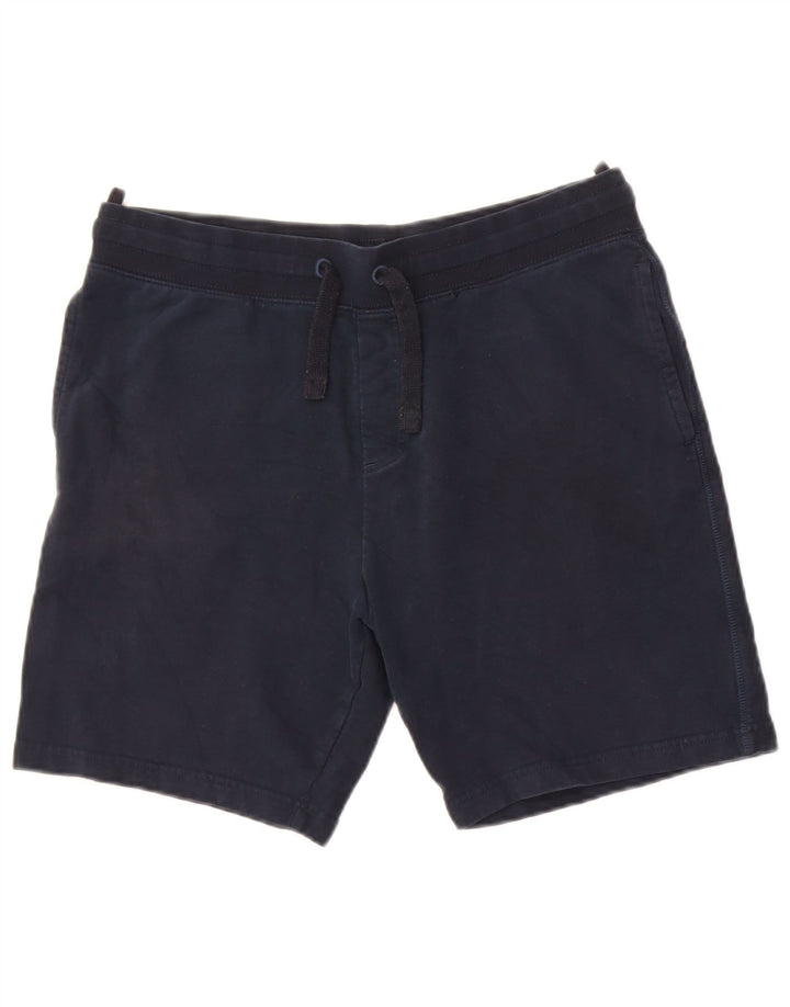 Pantaloni scurți sport obișnuiți pentru bărbați Marks & Spencer, bumbac mediu albastru bleumarin