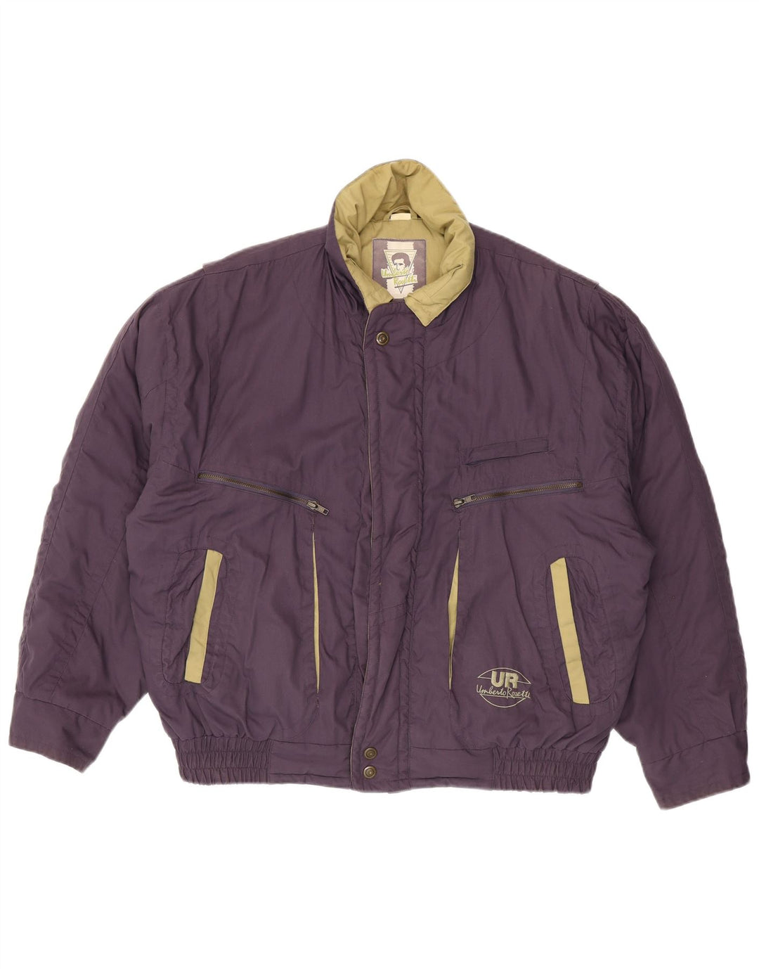 Jachetă căptușită pentru bărbați Umberto Rosetti UK 42 XL Poliester violet