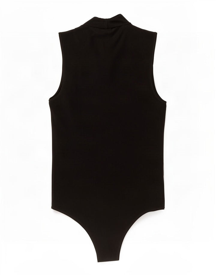 Body fără mâneci pentru femei Benetton UK 12 bumbac mediu negru
