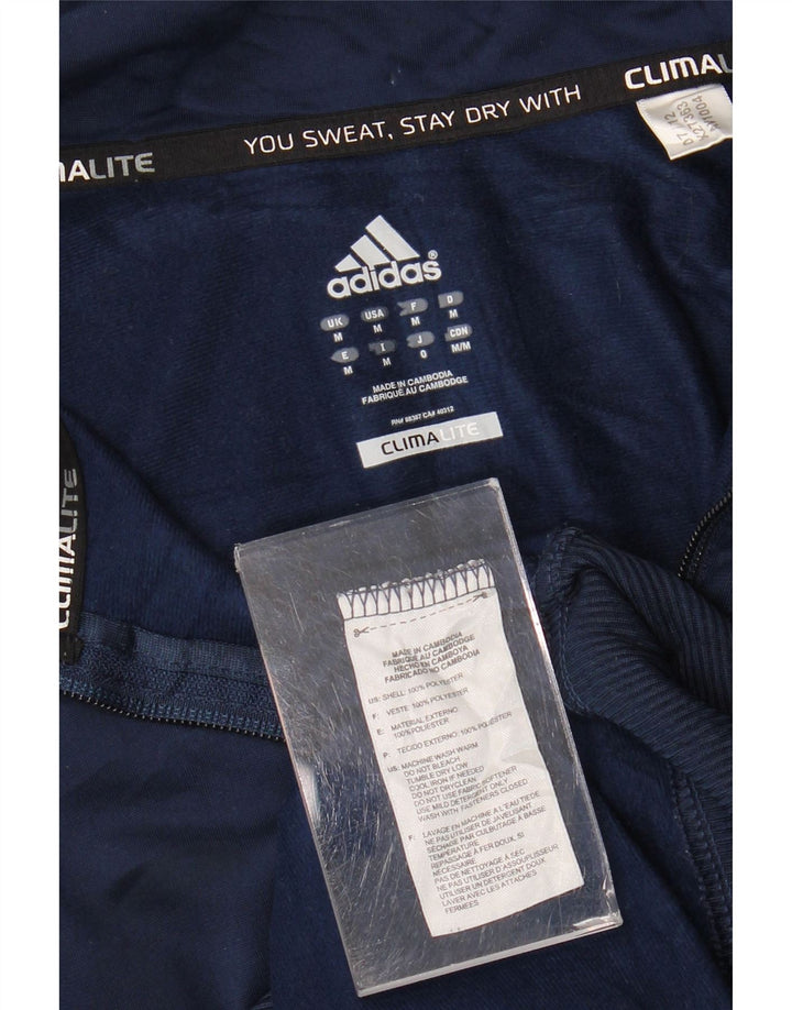 Adidas Mens Climalite Trening Top Jachetă Mediu Bleumarin Poliester