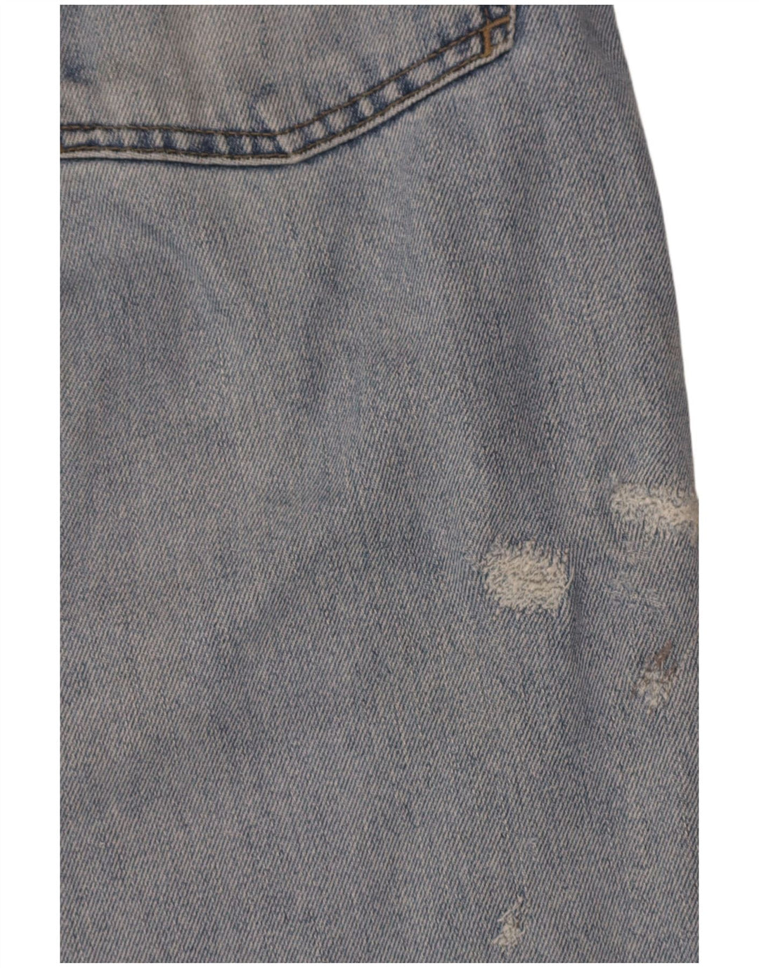 Blugi drepti pentru femei Armani W34 L33 Bumbac albastru