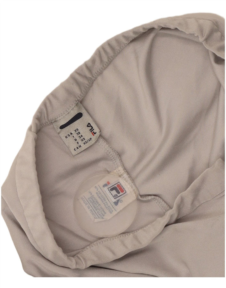 Pantaloni de trening Fila pentru femei UK 6 XS poliester gri