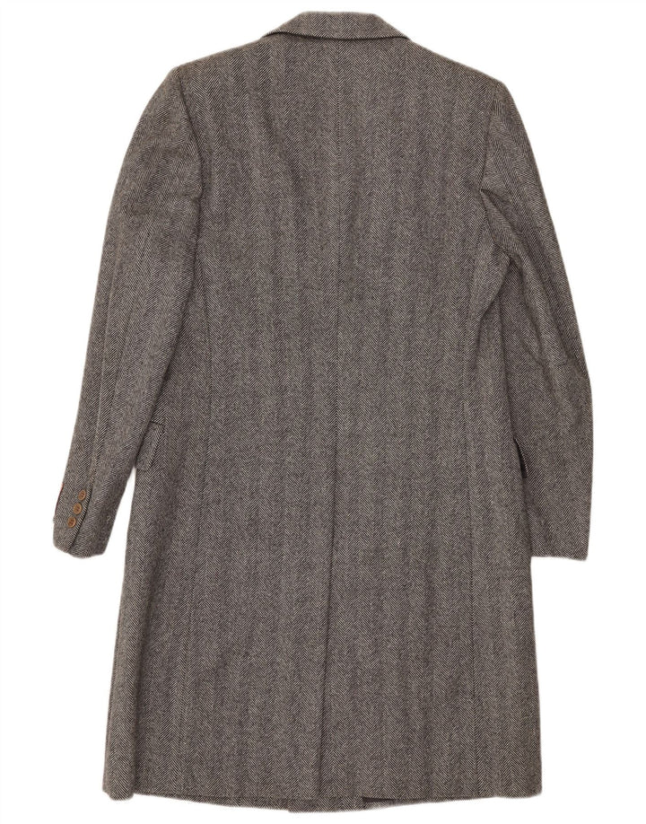 Pardesiu vintage pentru bărbați IT 48 Lână Gri Medium Herringbone