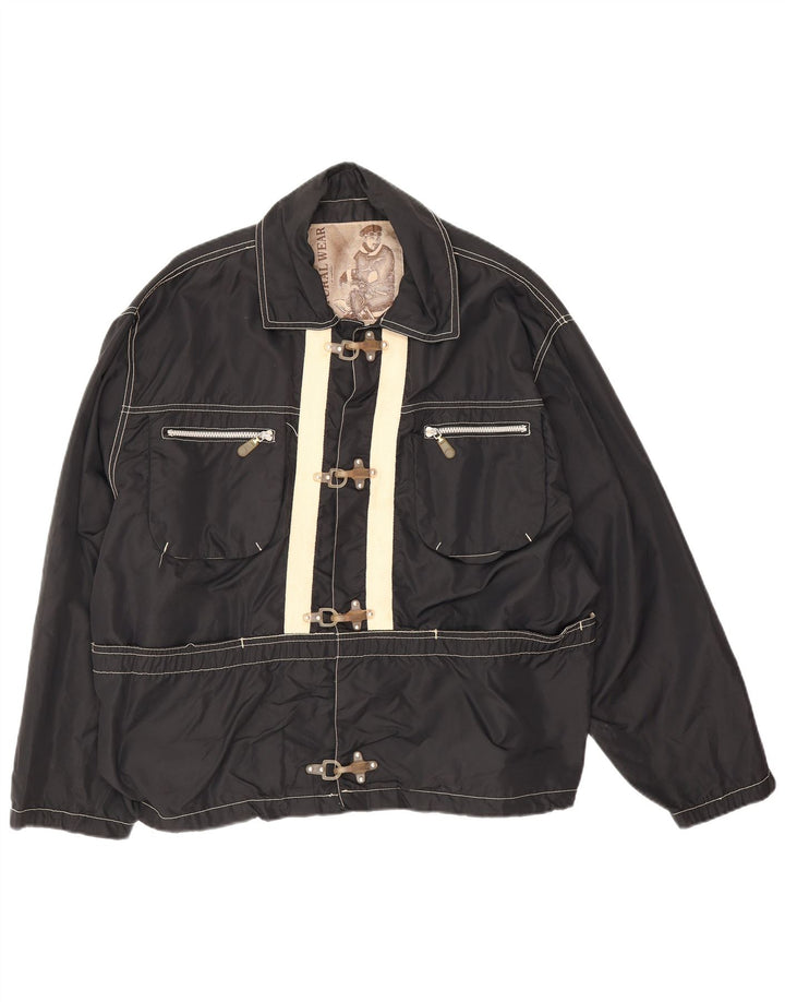Jachetă Utility Conbipel Natural Wear pentru bărbați UK 38 Medium Black Colorblock