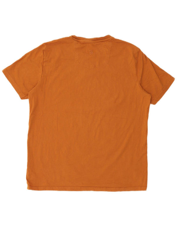 Tricou grafic pentru bărbați Fat Face Top XL Maro Bumbac