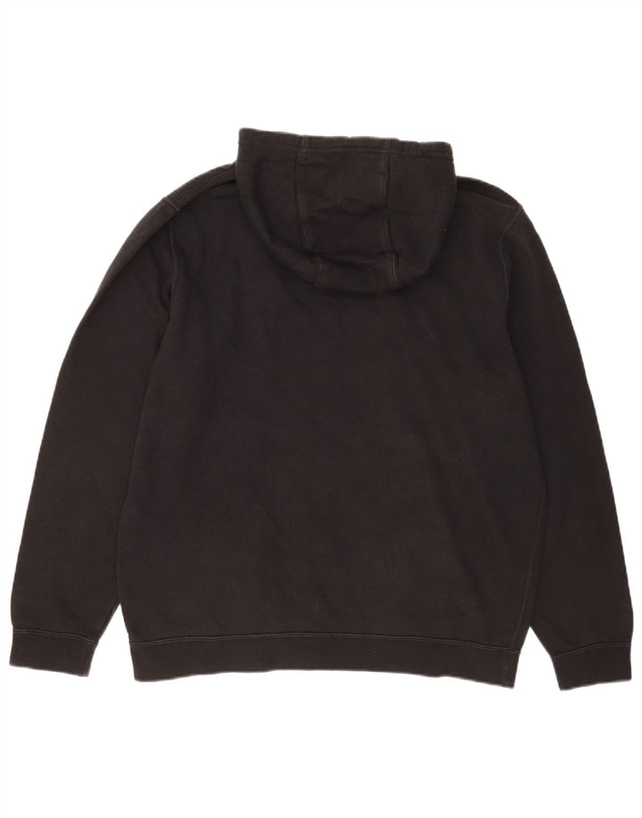 Pulover Nike pentru bărbați, bumbac mare, negru