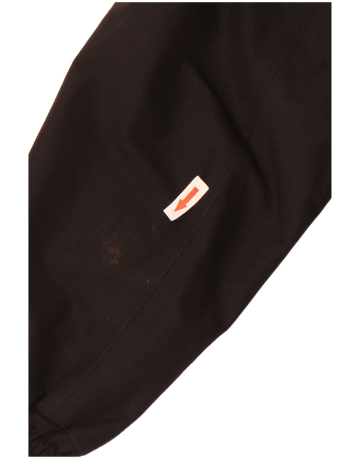 Jachetă de ploaie cu glugă Helly Hansen pentru băieți, 11-12 ani, poliester negru