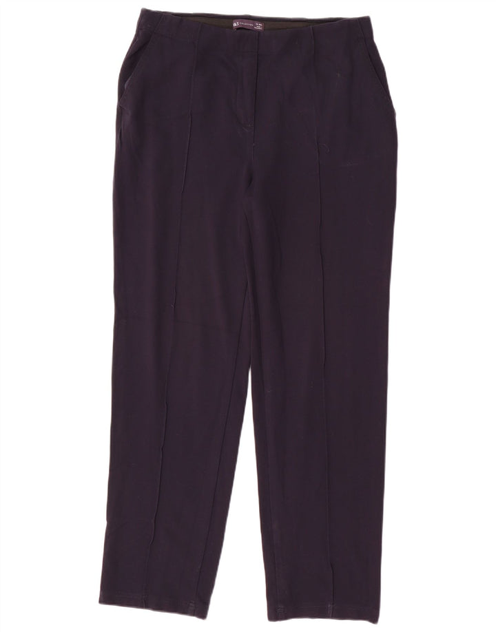Pantaloni chino pentru femei Marks & Spencer UK 14 Medium W30 L28 Bleumarin