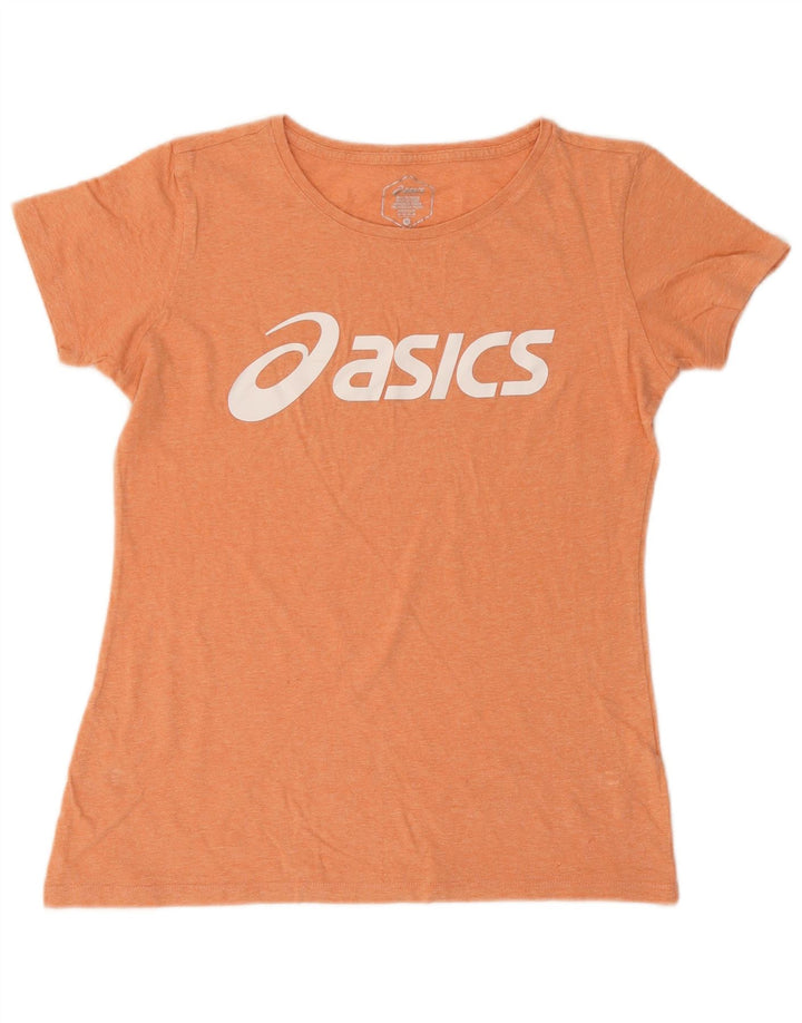 Tricou grafic Asics pentru femei Top UK 12 Medium Orange