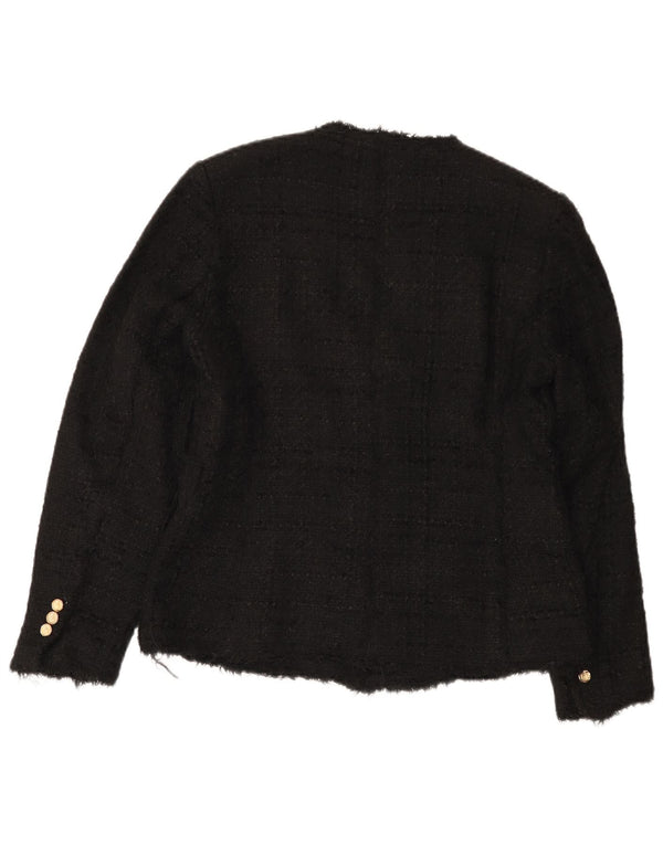 Jachetă Blazer pentru femei Zara Marea Britanie, 12 Medium Negru