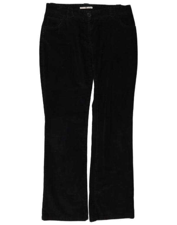 Pantaloni din velur pentru femei Tommy Hilfiger US 10 Large W34 L33 Bleumarin