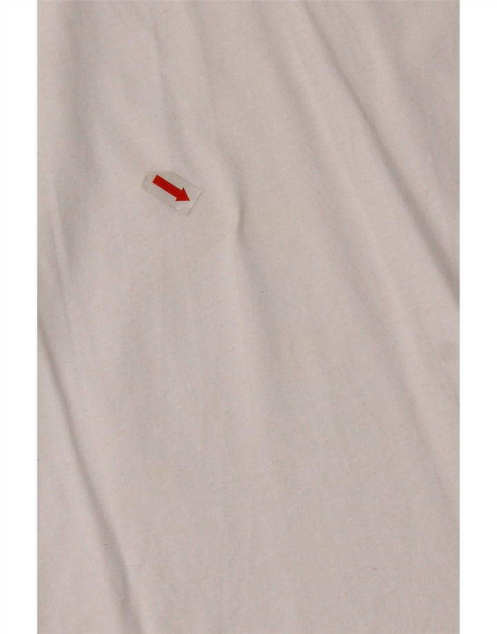 Jack Wills Womens T-Shirt Top UK 14 Medium White Cotton