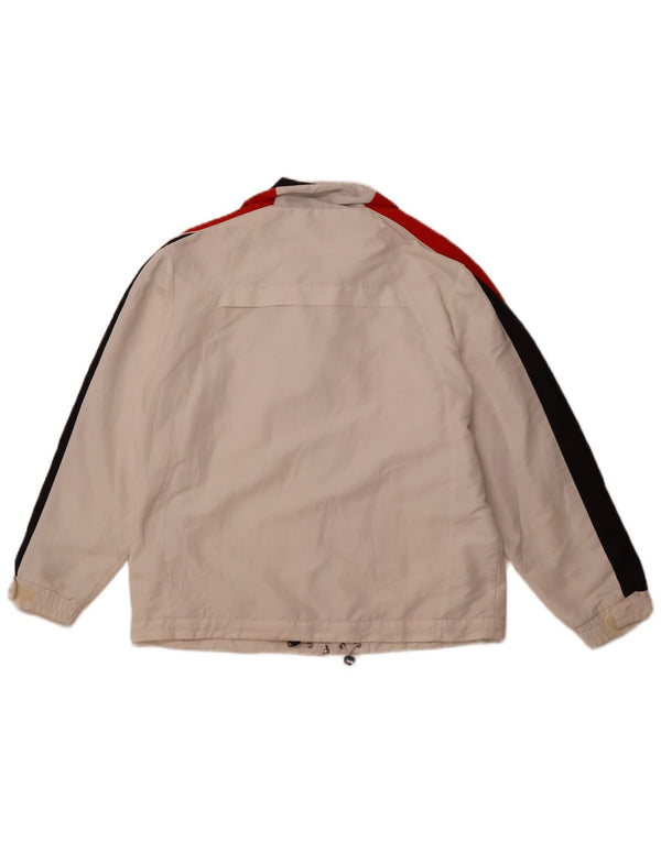 Jachetă de trening pentru femei LOTTO UK 16, mare, alb, din poliester