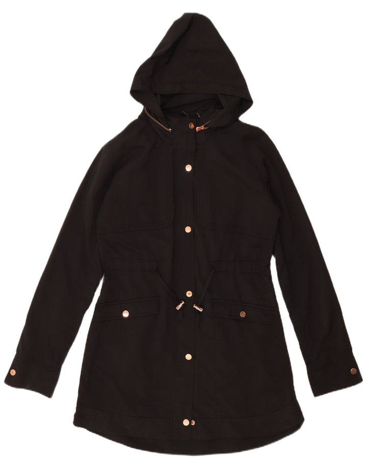 Jachetă parka supradimensionată cu glugă pentru femei Ted Baker Mărimea 1 XS Poliester negru