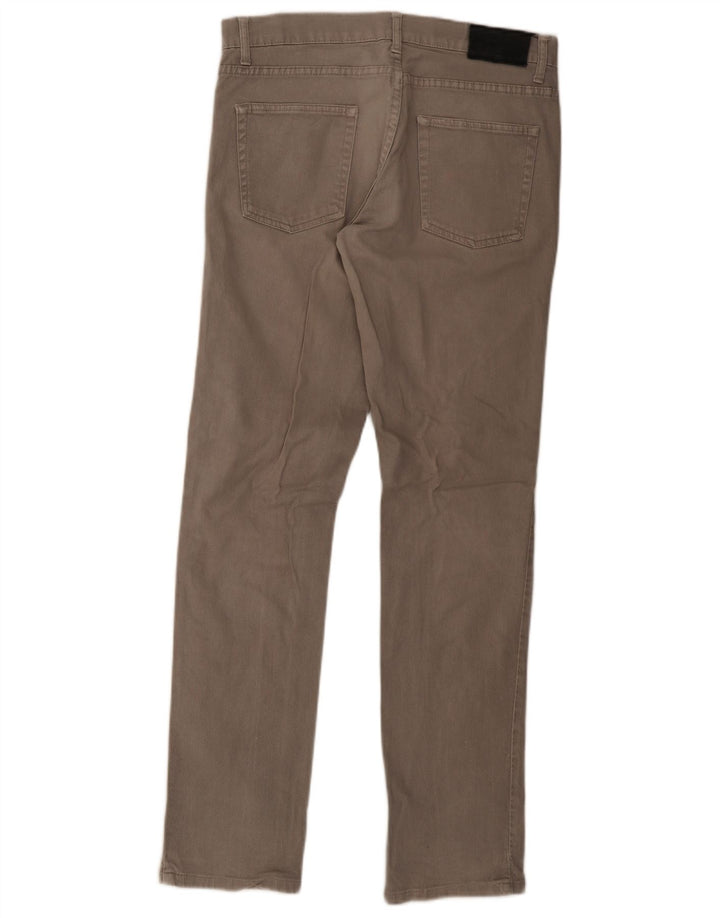 Blugi slim pentru bărbați Zara W33 L33 bumbac gri