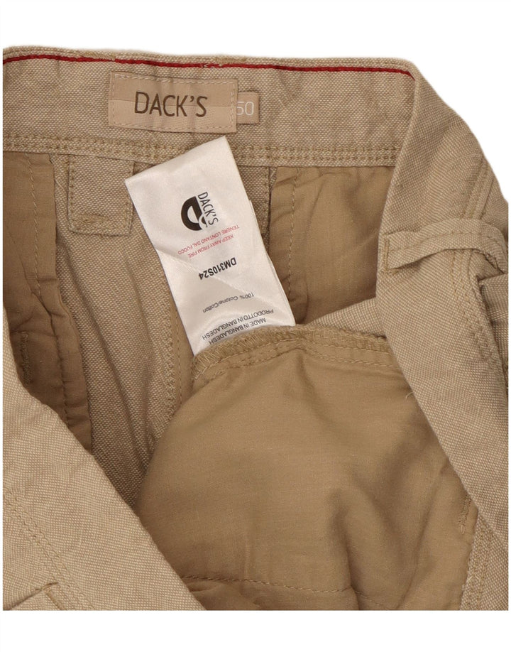 Pantaloni scurți cargo pentru bărbați Dack's IT 50 Large W34 Beige Bumbac