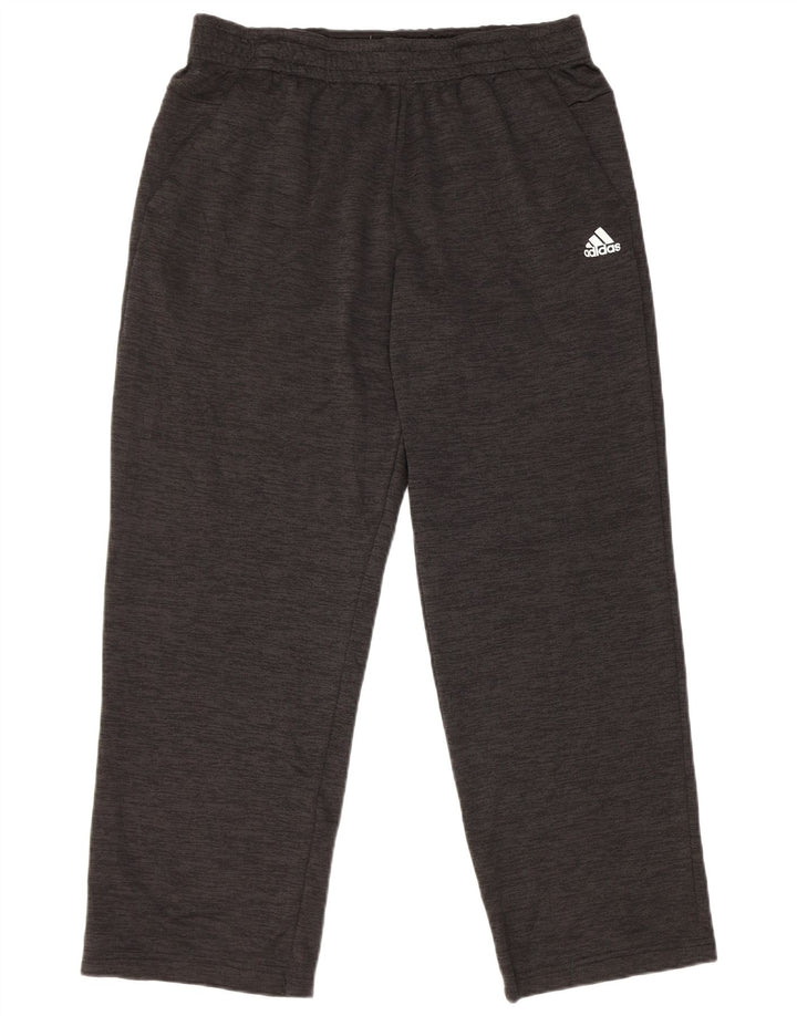 Pantaloni de trening Adidas pentru bărbați, mari, negru, poliester