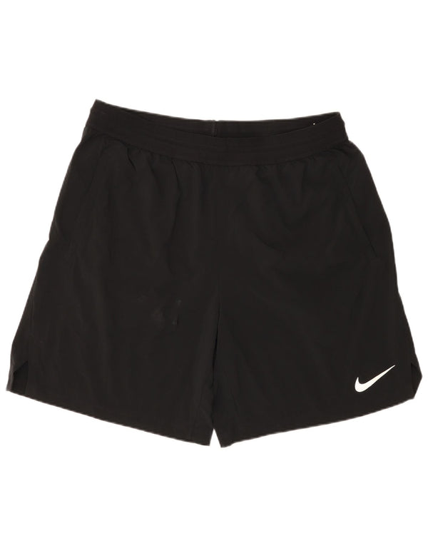 Pantaloni scurți sport Nike Dri Fit pentru bărbați XL, poliester negru