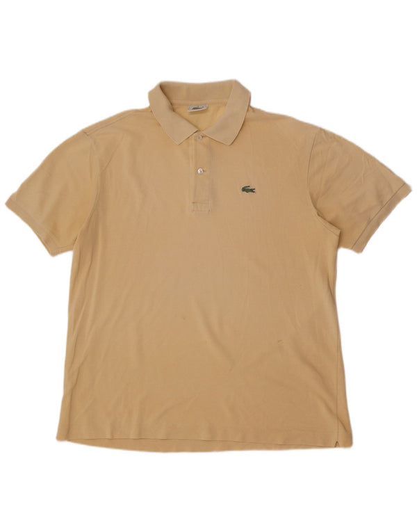 Tricou Polo bărbați Lacoste Mărimea 6 XL Bej Bumbac